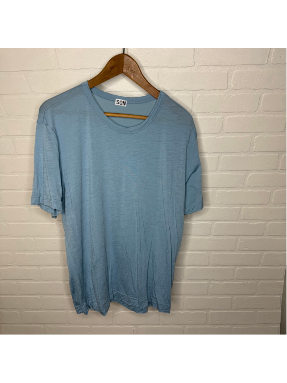SON Son of a Tailor Wool T Shirt sz M